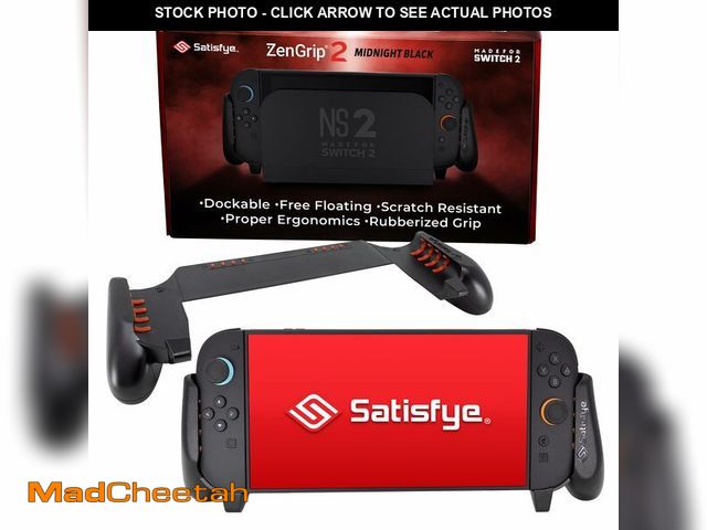 Lot 74-13548108 - Satisfye - ZenGrip 2, Compatible with Nintendo Switch 2 - Comfortable &amp; Ergonomic, Joy Con &amp;...