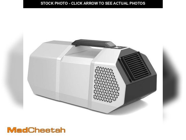 Lot 74-14293215 - Velivi 400-Watt Portable Gray Electric Tent Air Conditioner Cools 55 sq. ft. for Outdoor Event with ...