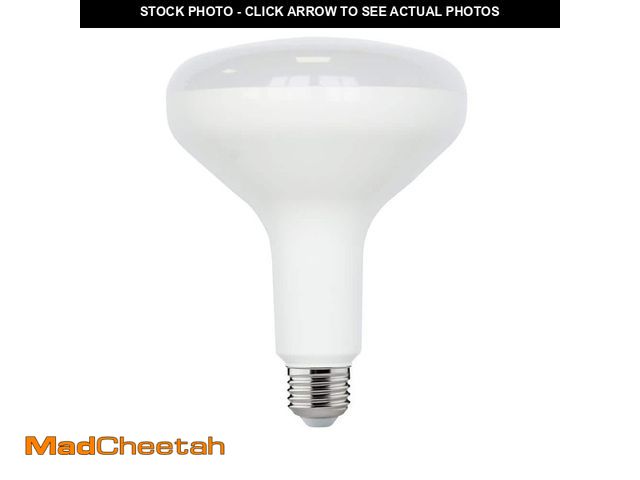 Lot 74-12775355 - Unbranded 75-Watt Equivalent BR40 Dimmable LED Light Bulb Soft White (6-Pack) - UNUSED