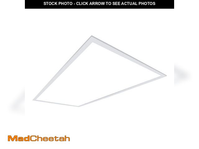 Lot 74-14343433 - Metalux 2 ft. x 4 ft. Adjustable Lumens 6400/5150/3650, Integrated LED Panel Light, Adjustable CCT 3...