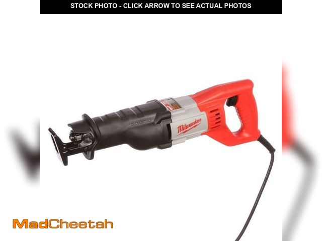 Lot 74-12795342 - Milwaukee 12 Amp SAWZALL Reciprocating Saw with Case - UNUSED