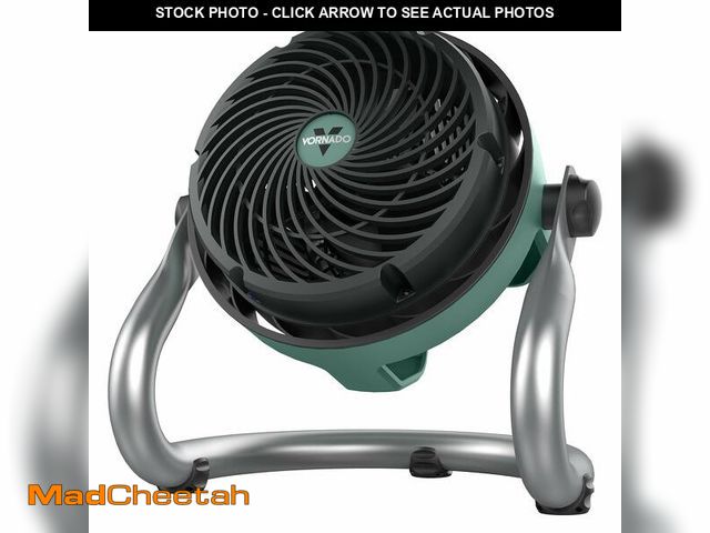 Lot 74-14386562 - Vornado EXO51 Small Heavy Duty Air Circulator, 3-Speed High Velocity Shop Fan, Dustproof and Water-R...