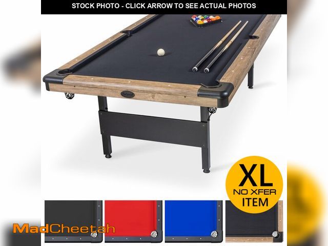 MadCheetah.com - Lot 74-14039871 - GoSports 8 ft Portable Pool Table ...