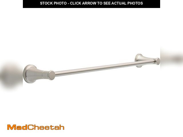 Lot 74-13667467 - Delta Casara 24 in. Wall Mount Towel Bar Bath Hardware Accessory in Brushed Nickel - UNUSED