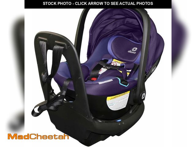 Lot 74-12760039 - Diono LiteClik30 RXT SafePlus Infant Car Seat and Base, Rear-Facing for Infants 4-30lbs, SafePlus En...