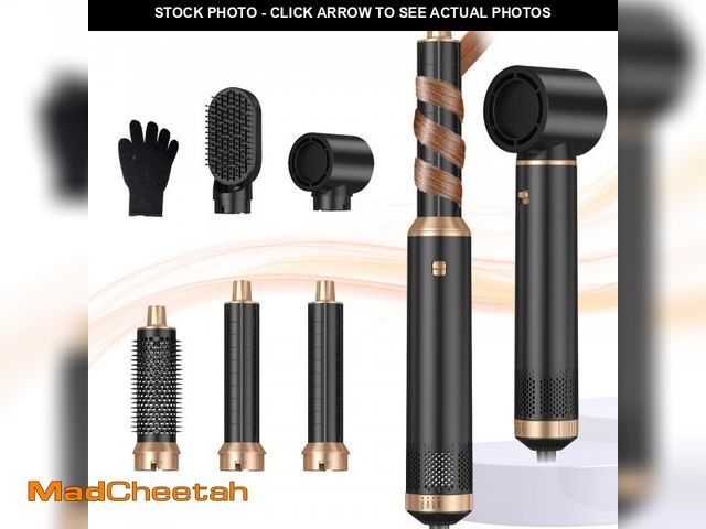Lot 74-12213833 - Blow Dryer Brush 5 in 1, Negative Ion Hair Dryer Brush Set Upgrade Hot Air Brush Air Styler Curling ...