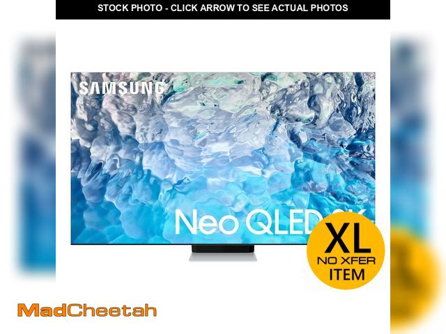 Lot 74-13789633 - (MISSING POWER CORD) SAMSUNG 85-Inch Class Neo QLED 8K QN900B Series Mini LED Quantum HDR 64x, Infin...