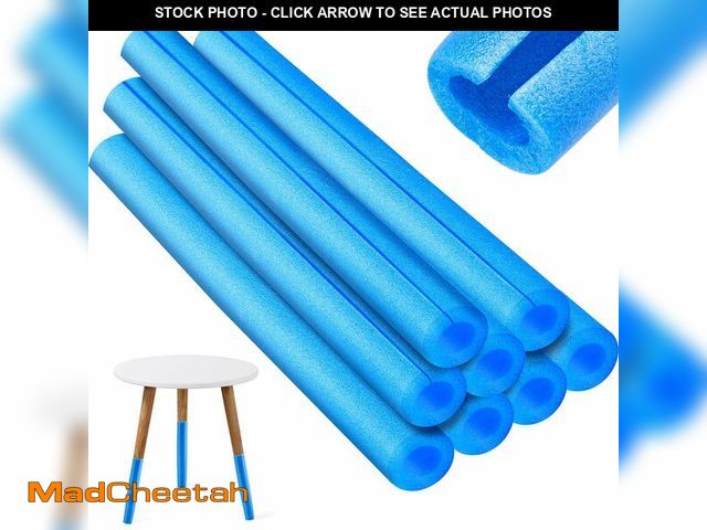 Lot 74-13768363 - Treela 8 Pieces Clamp Foam Tube 40" Length 1" Id 1.8" OD Pre Cut Tube Cover Foam Pipe Insulation Cla...