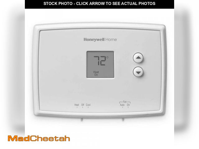 Lot 74-12086334 - Honeywell Home Horizontal Non-Programmable Thermostat - UNUSED