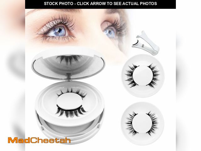 Lot 74-12711481 - Elara Craft Magnetic Eyelashes,Magnetic Eyelashes with Applicator,Reusable Lashes Natural Look No Gl...