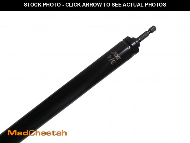 Lot 74-12302501 - 3/4" (19mm) Hollow Socket, 11.5" Length, 1/2" Drive or 1/4" Hex Shank, 6-Point, for Long Threaded Ro...