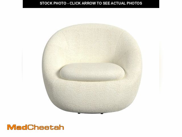 Lot 74-12569152 - Spatial Order 360ÃÂ° Round Barrel Swivel Sofa Chair | Accent Chairs for Living Room &amp; Bedroom |...