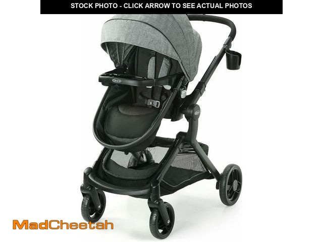 Lot 74-13087578 - Graco Modes Nest Baby Stroller, 3 Modes: Adjustable Slide2Me Infant Car Seat Carrier, Infant Pramett...