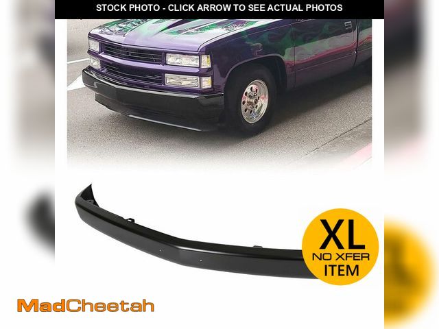 Lot 74-12693831 - ECOTRIC Front Bumper Face Bar Compatible with 1988-2000 Chevy Silverado GMC Sierra C1500 C2500 C3500...