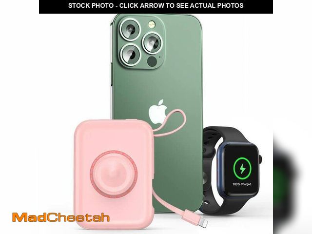 Lot 74-12713035 - HUOTO Small Portable Charger for iPhone,5000mAh Ultra-Compact Charging Power Bank for Apple Watch 9/...