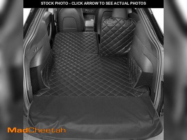 Lot 74-12698820 - BisonCover Heavy-Duty Leather SUV Cargo Liner for Fold Down Split Seats, Armrest Pass-Through Compat...