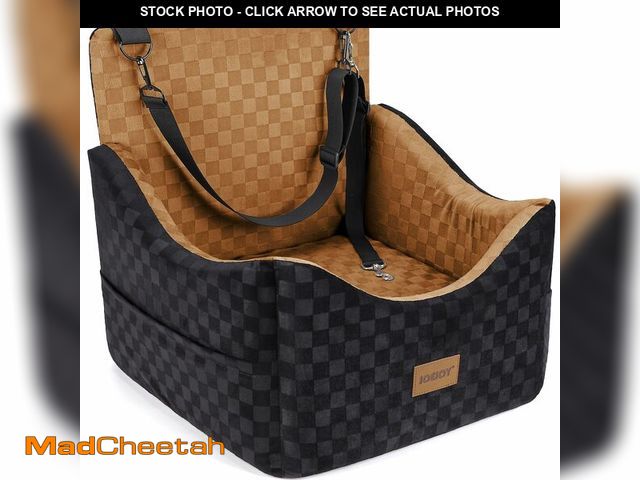 Lot 74-13564023 - JOEJOY Elevated Dog Car Seat for Small/Medium Dogs up to 35 lbs, Memory Foam Booster Seat with Detac...