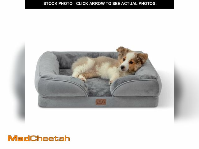 Lot 74-13583752 - Bedsure Orthopedic Dog Bed Medium Size Dogs - Washable Small Medium Dog Cat Bed Waterproof, Comfort ...
