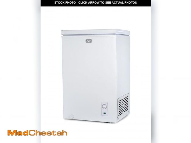 Lot 74-12512999 - *SEE DETAILS* BLACK+DECKER 2.0 Cu. Ft. Compact Chest Freezer, Deep Freezer Holds Up To 70 Lbs. of Fr...