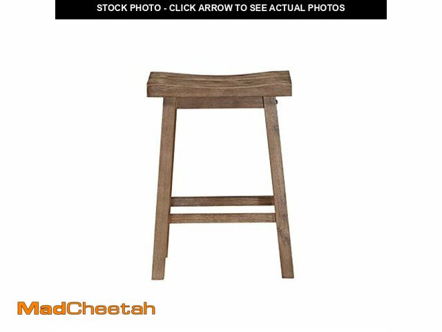 Lot 74-12632855 - Boraam Sonoma, Barnwood Wire-Brush, 24-Inch - UNUSED