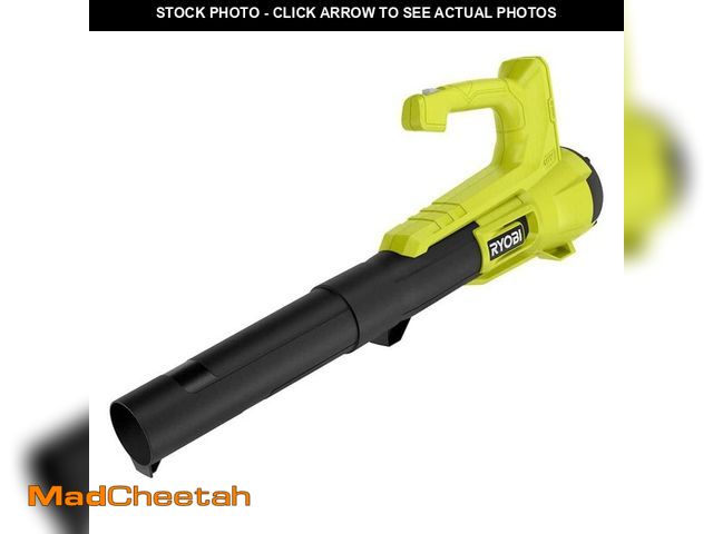 Lot 74-14322732 - RYOBI ONE+ 18V 90 MPH 250 CFM Cordless Battery Leaf Blower (Tool Only) - UNUSED