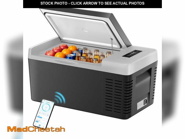 Lot 74-14587622 - Simzlife 12 Volt 19QT(18L) Portable Car Refrigerator, -4?~50?, 12/24V DC &amp; 110-240V AC, Mini Fri...