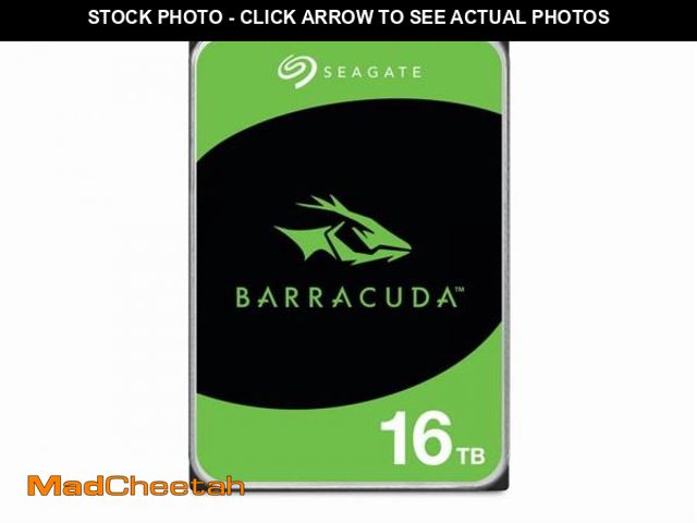 Lot 74-12358382 - Seagate Barracuda ST16000DM001 - Hard drive - 16 TB - internal - 3.5" - SATA 6Gb/s - 7200 rpm - buff...