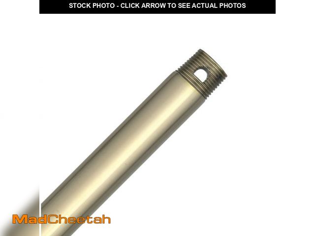 Lot 74-5717538 - Modern Forms Ceiling Fan Downrod NDNH1691 Color: Satin Brass, Size: 18" H - UNUSED