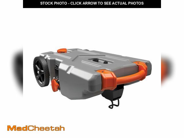 Lot 74-12615815 - Camco Rhino 36-Gallon Camper/RV Tote Tank - Features Large Heavy-Duty No-Flat Wheels &amp; Built-In ...