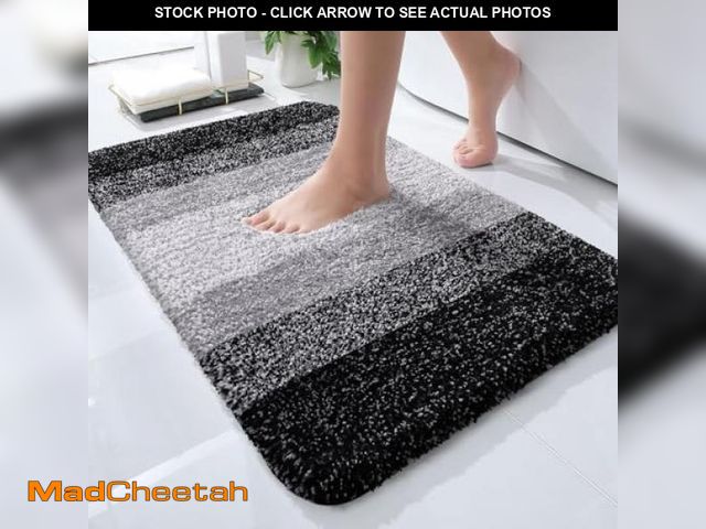 Lot 74-12330059 - OLANLY Bathroom Rugs Mat 30x20, Extra Soft Absorbent Microfiber Bath Rugs, Rubber Backing, Quick Dry...
