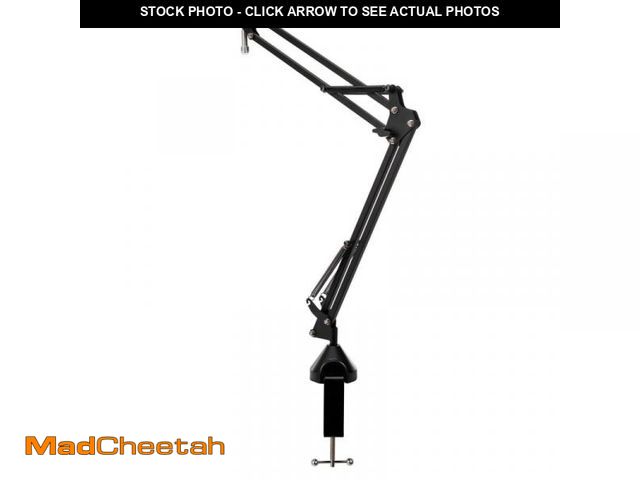 Lot 74-12151074 - FocusProAudio Boom Arm Microphone Stand for Podcasts  Studio Recording  Radio Broadcast  and Gaming ...