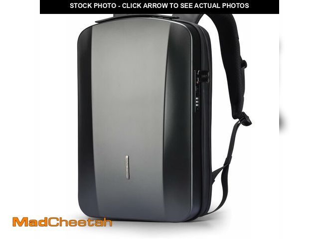 Lot 74-13844668 - MARK RYDEN Laptop Backpack for Men, Hard Shell Anti-Theft Backpack with TSA Approved Lock and USB Ch...