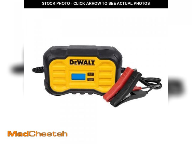 Lot 74-12085928 - DEWALT Professional 10 Amp Battery Charger, Battery Maintainer, Battery Trickle Charger - USED