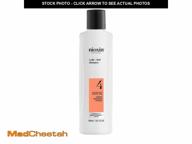 Lot 74-13718085 - Nioxin System 4 Scalp + Hair Shampoo | For Colored or Damaged Hair with Progressed Thinning | With N...