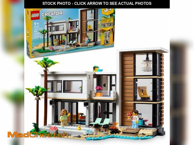 Lot 74-14587545 - LEGO Creator 3 in 1 Modern Toy House - Kids Toy Building Set with 3 Building Options for Boys &amp; ...