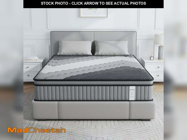 Lot 74-12597165 - BEHOST Full Mattress 12 inch, CertiPUR-US Certified Memory Foam and Individual Pocket Springs for Pr...