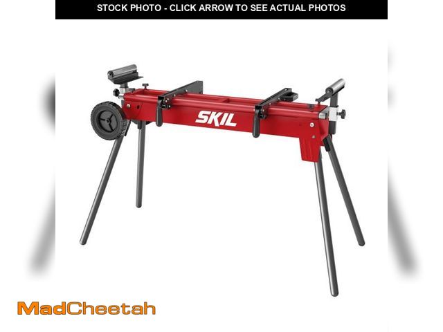 Lot 74-12274933 - SKIL Portable Miter Saw Stand for MS6305-00 &amp; MS6306-00 &amp; Any Brand of Miter Saw-SRS0001 - U...