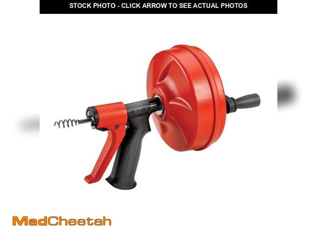 Lot 74-12673964 - RIDGID Power Spin+ 1/4 in. x 25 ft. Hybrid Drain Cleaning Snake Auger (Manual or Cordless Drill Oper...