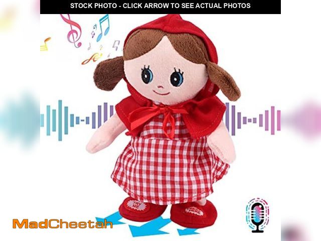 Lot 74-12327403 - Hopearl Talking Singing Doll Repeats What You Say Girl Walking Electric Interactive Animated Toy Spe...