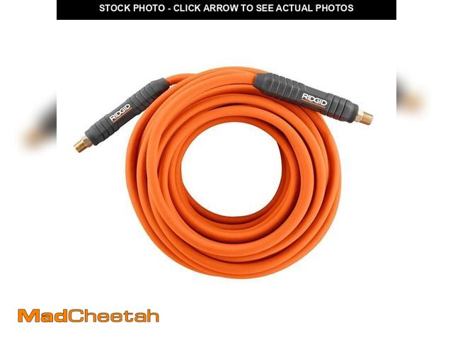 Lot 74-14255695 - RIDGID 1/4 in. 50 ft. Lay Flat Air Hose - UNUSED