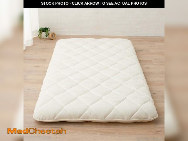 Lot 74-12511409 - EMOOR Foldable Japanese Futon Mattress Topper CLASSE-Topper Tatami Floor Mattress Full, Made in Japa...