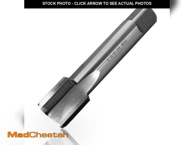 Lot 74-12117699 - Lzcdelyxiao 1-3/8"-24 Tap UNS Right Hand Straight Flute Thread Tap Machine Tap Nominal Diameter 1-3/...