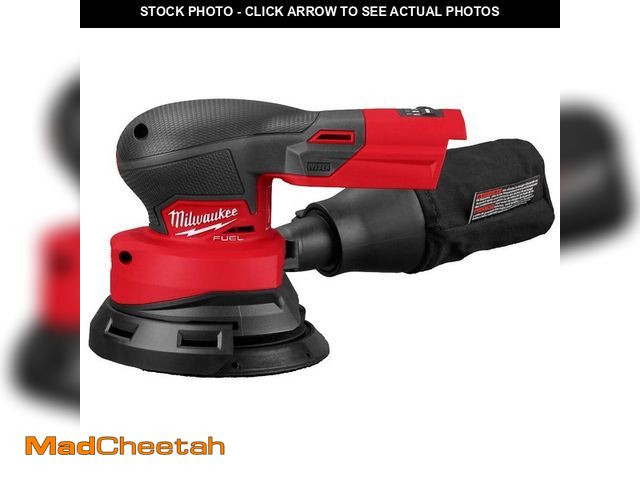 Lot 74-13867995 - Milwaukee M18 18V Lithium-Ion Brushless Cordless FUEL 5 in. Random Orbit Sander (Tool-Only) - UNUSED