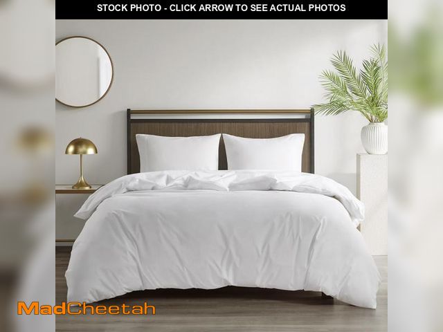 Lot 74-11556684 - Sleep Philosophy Duvet Cover King Size Waterproof Comforter Protector for All Seasons, 3M Scotchgard...