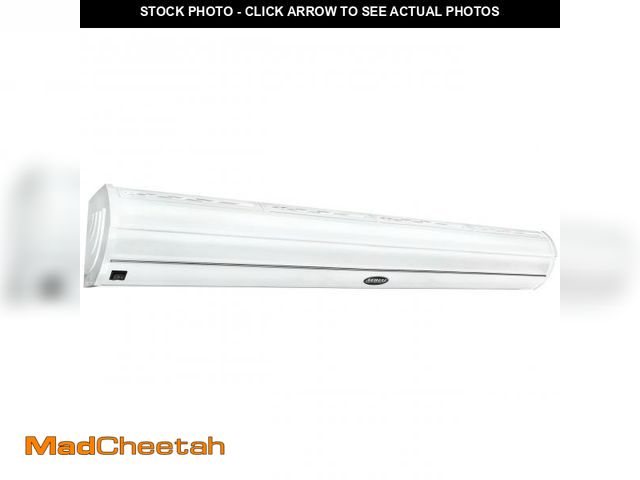 Lot 74-12413709 - DuraSteel Wall Mounted Air Curtains for Doors Commercial - 60 Inch White Fly Fans - Super Power Over...