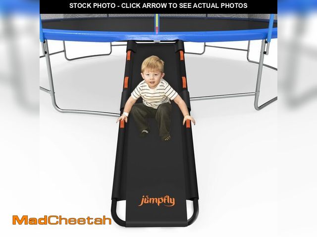 Lot 74-13583997 - jumpfly Trampoline Slide Ladder Universal Trampoline Ladder with Handles Strong Tear Resistant Fabri...
