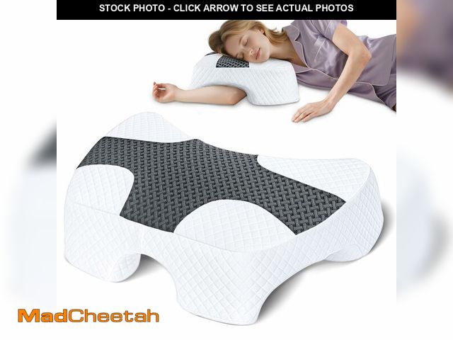 Lot 74-12977447 - SAHEYER Side Sleeper Pillow with Arm Hole, Memory Foam Shoulder Multi-Angle Armholes Pillow for Many...