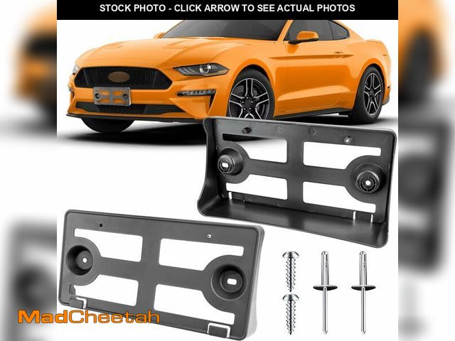 Lot 74-13522040 - Jogscay License Plate Bracket Accessories for Ford Mustang 2018 2019 2020 2021 2022 2023 Front Bumpe...