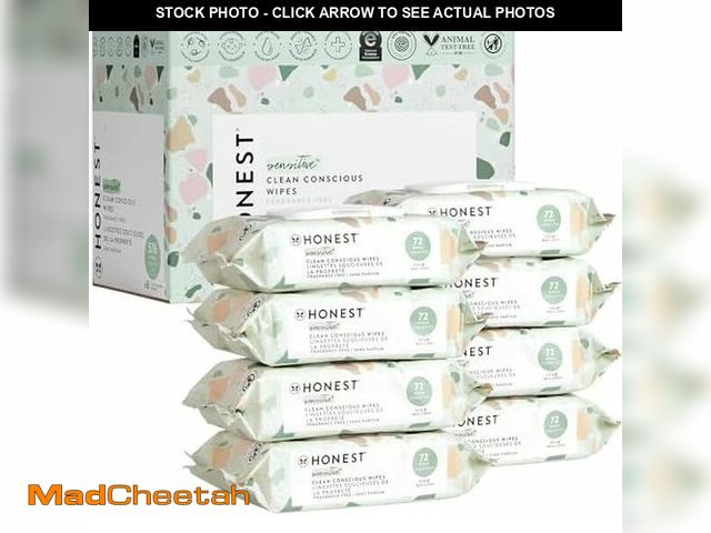 Lot 74-12829263 - The Honest Company Clean Conscious Multi-Use Wipes, Unscented Hypoallergenic Baby Wipes for Sensitiv...