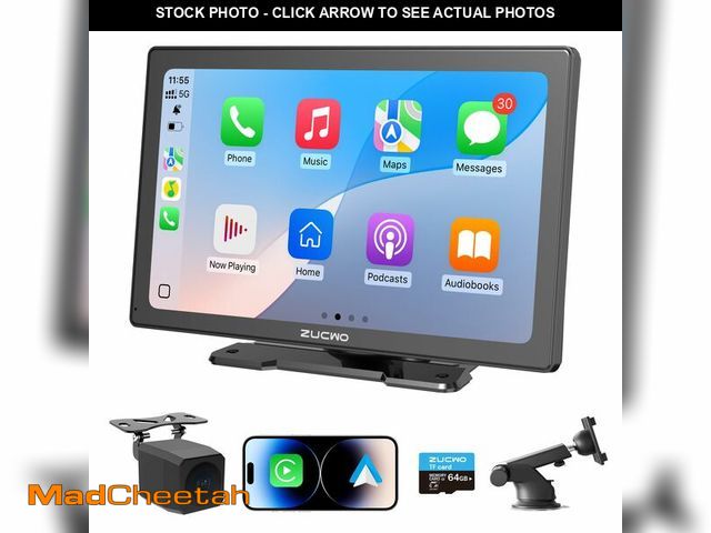 Lot 74-14472584 - 9 Inch Wireless CarPlay Screen for Car, CarPlay &amp; Android Auto Touch Screen Car with Backup Came...